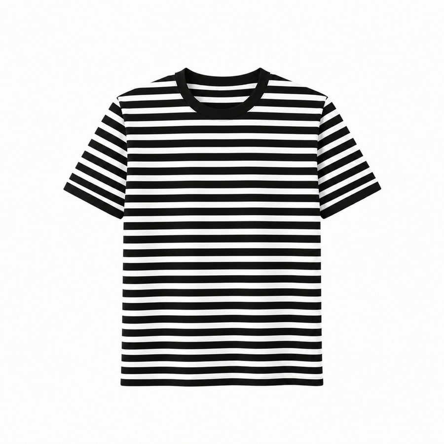 Black & White Striped T-Shirt