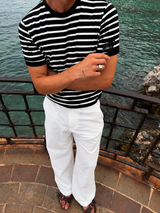 Black & White Striped T-Shirt