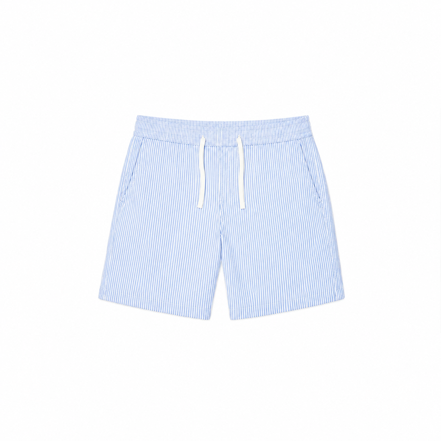 Striped Linen Swimshorts