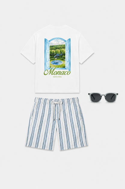Monaco Beach Club - Noireve Bundle Outfit Côte d'Azur Swimshorts