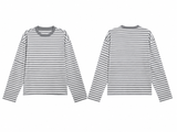 Grey/White Striped Longsleeve