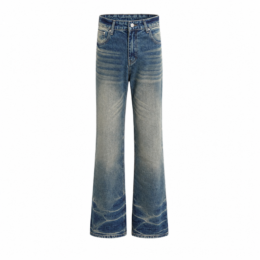 Noireve Washed Flared Jeans