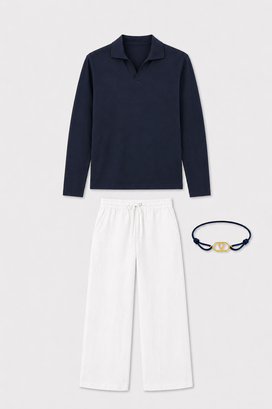 Dinner In St.Tropez - Noireve Outfit