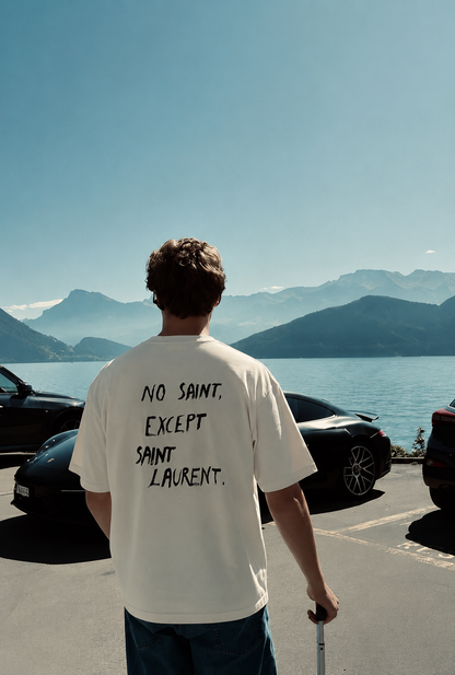 No Saint Except Saint Laurent - Tee