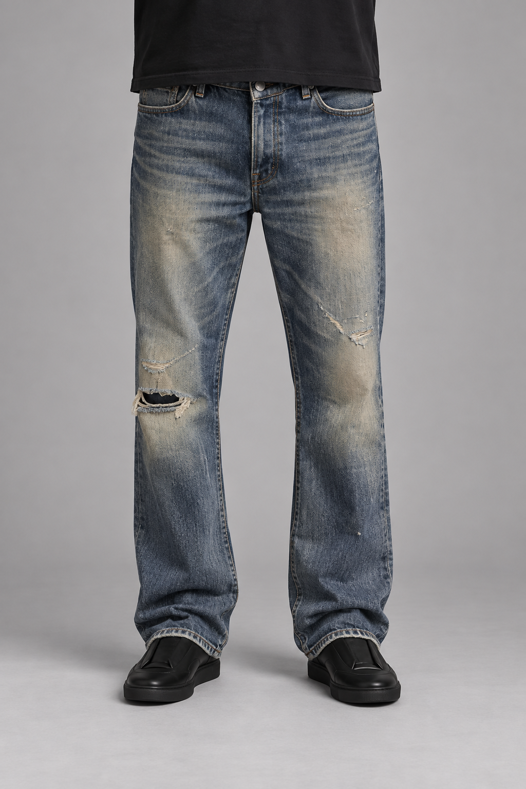 Faded Slim Bootcut Denim