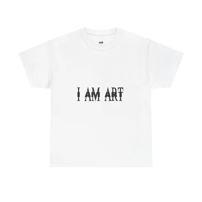 I AM ART - White Tee