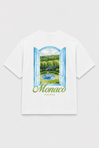 MONACO - White Tee