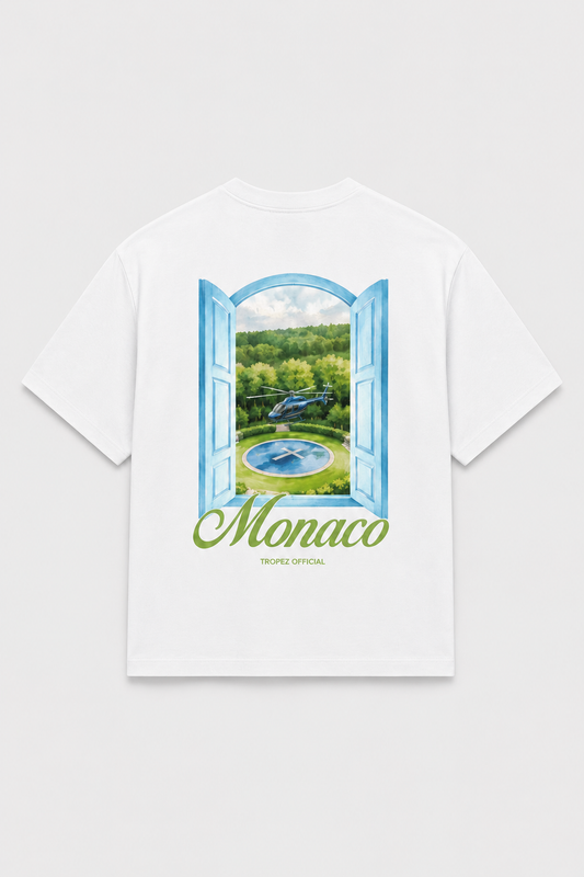 MONACO - White Tee