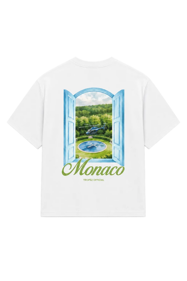 MONACO - White Tee
