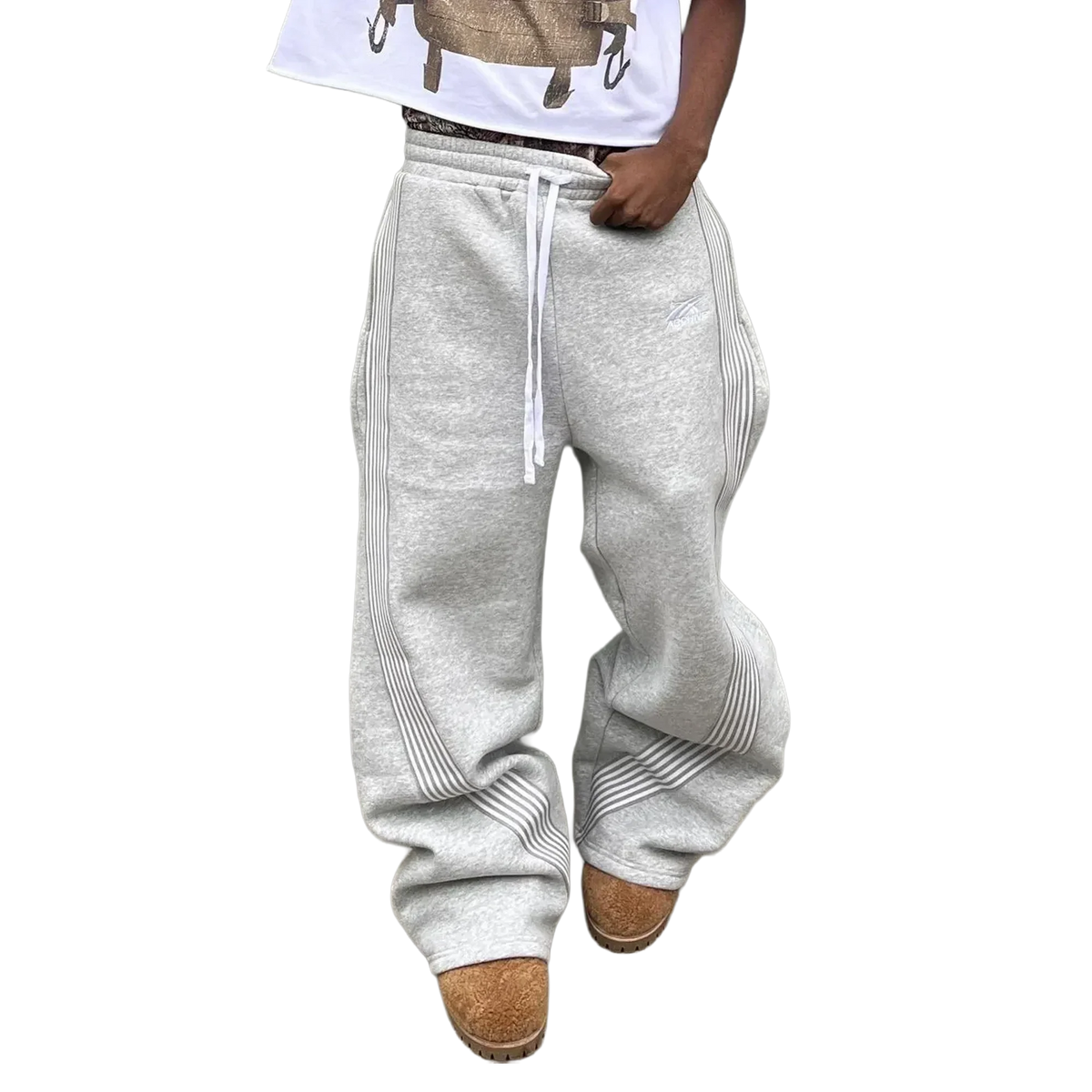 Artchived Striped Joggers