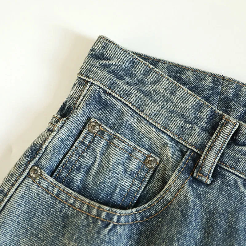 WashedBootcut Jeans