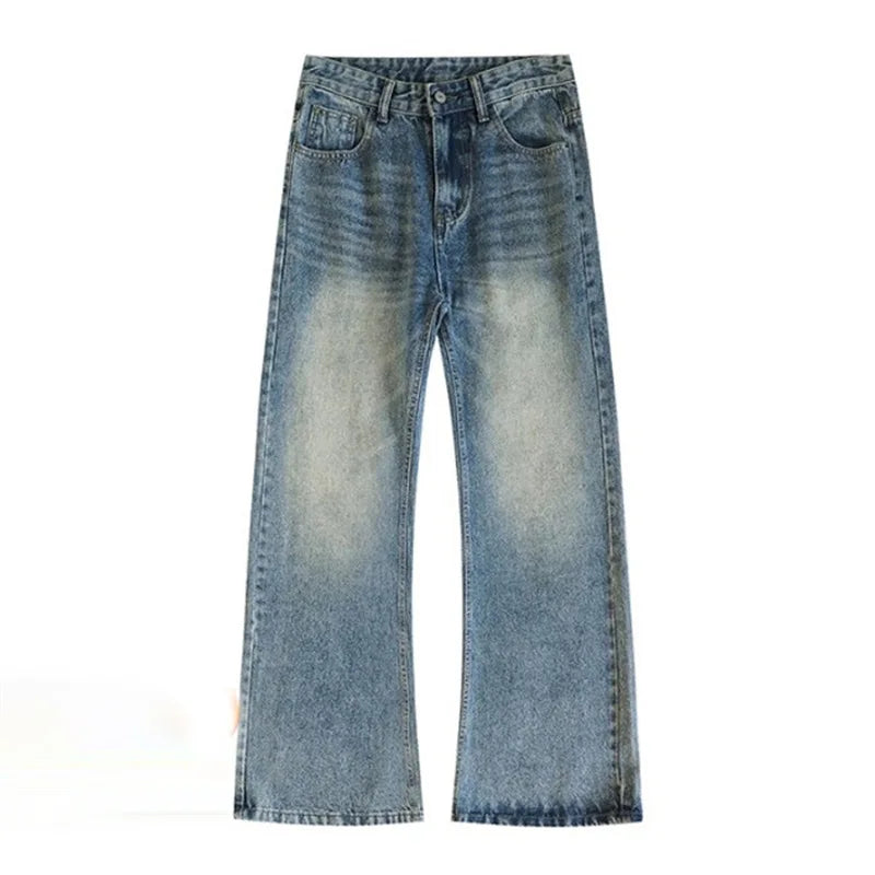 WashedBootcut Jeans