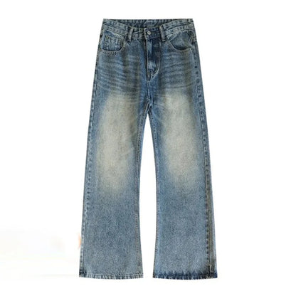 WashedBootcut Jeans