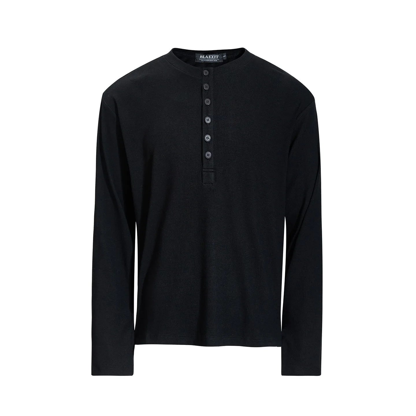 Soft Long Sleeve Henley Tee