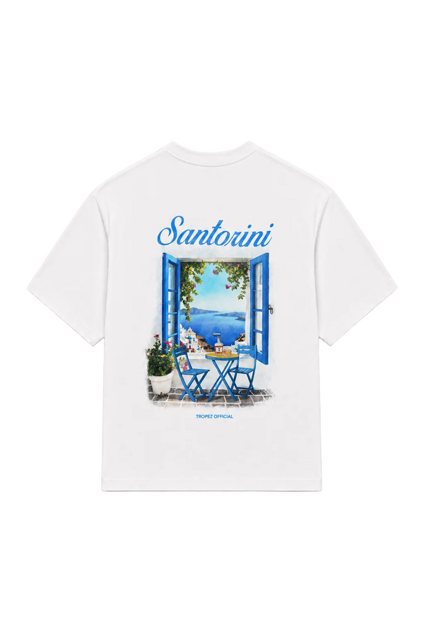 SANTORINI - White Tee