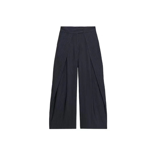Striped Pleated Pants