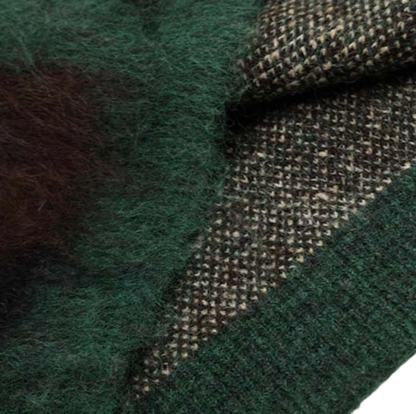 Noireve Camo Knit Number Sweater