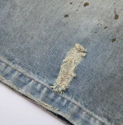 Noireve Washed Denim Shorts
