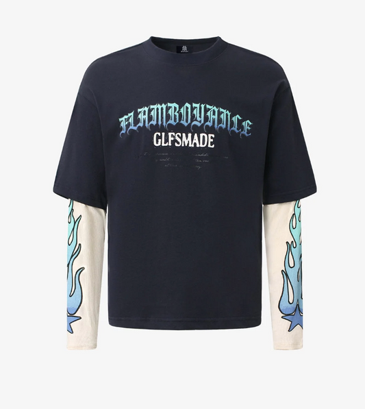 BLUE FIRE - Longsleeve