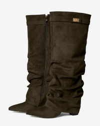 Noireve -The Olive Green Boots 03