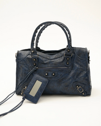 The Navy City Girl Bag - Medium
