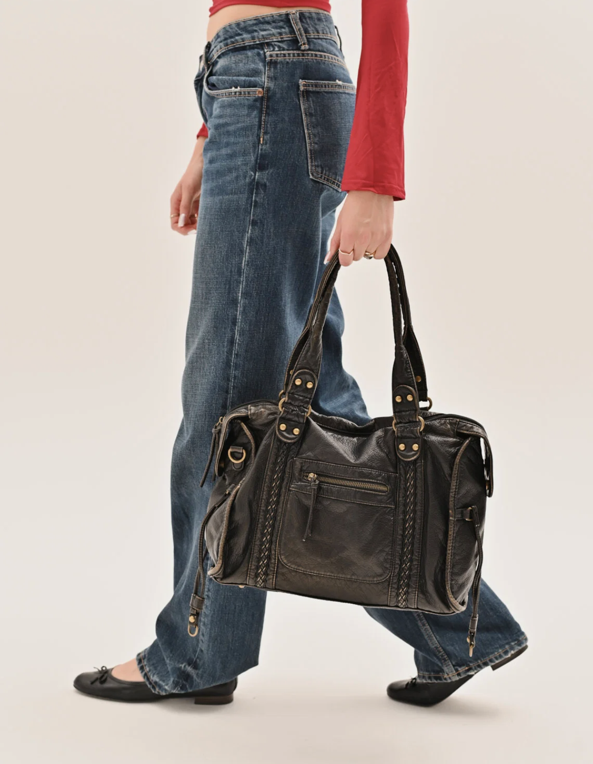 Vintage City Bag 02 - Black