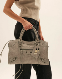 The Grey City Girl Bag - Large