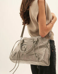 The Grey City Girl Bag - Large