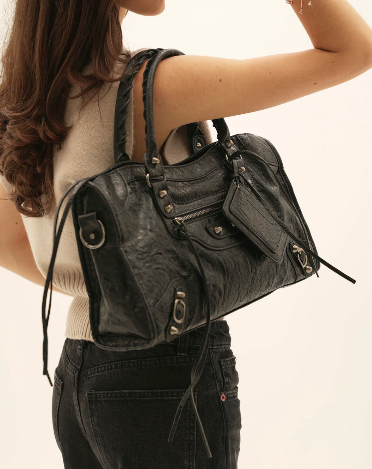 The Black City Girl Bag - Medium