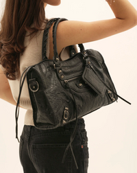 The Black City Girl Bag - Medium