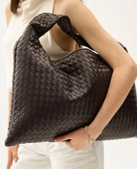 The Maren Tote Bag - Coffee