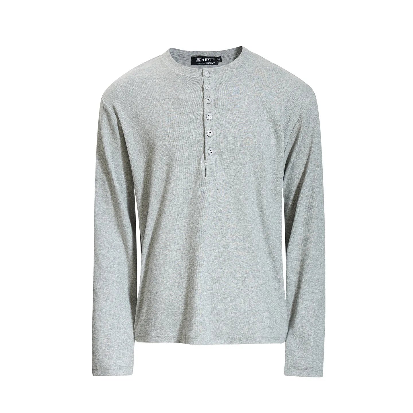 Soft Long Sleeve Henley Tee
