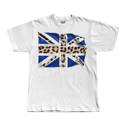 Leopard United Kingdom - White Tee