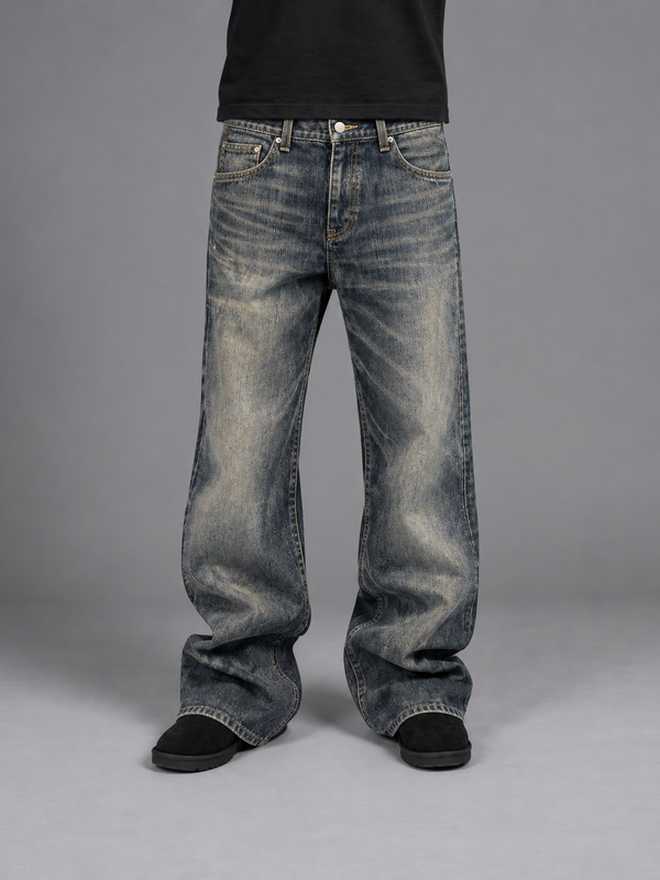 Noireve - Bootcut Steel Denim