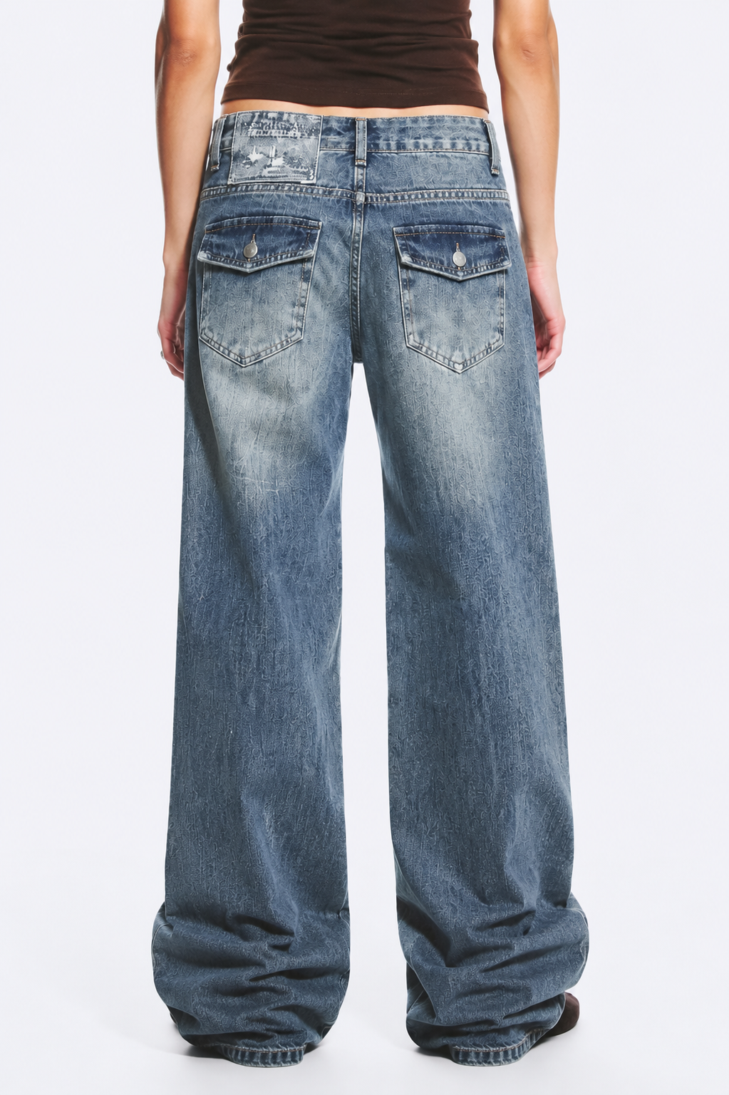 Ash Fade Baggy Jeans