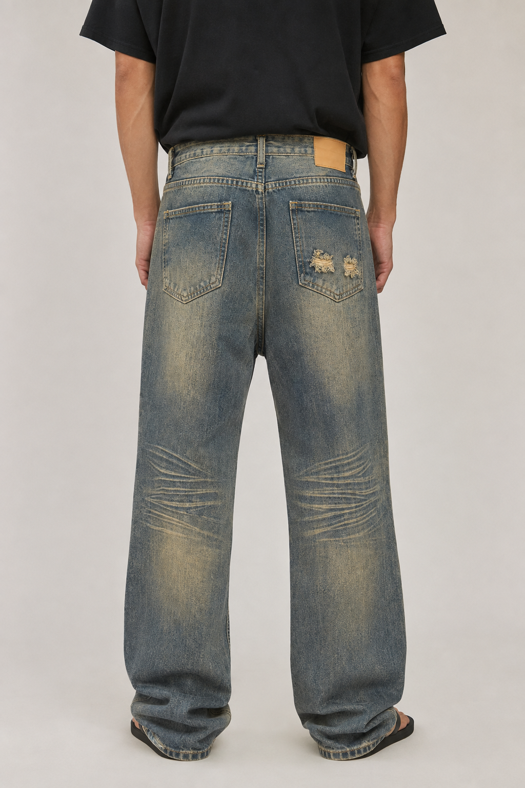 Dirty Washed Jeans