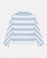 Blue Boxy Striped Longsleeve
