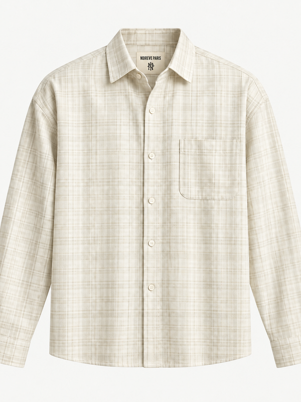 Heritage Check Shirt — Ivory