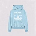 Paris Hoodie - Baby Blue