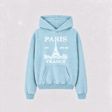 Paris Hoodie - Baby Blue