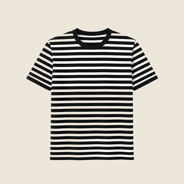Black & White Striped T-Shirt