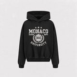 Monaco University Hoodie - Black