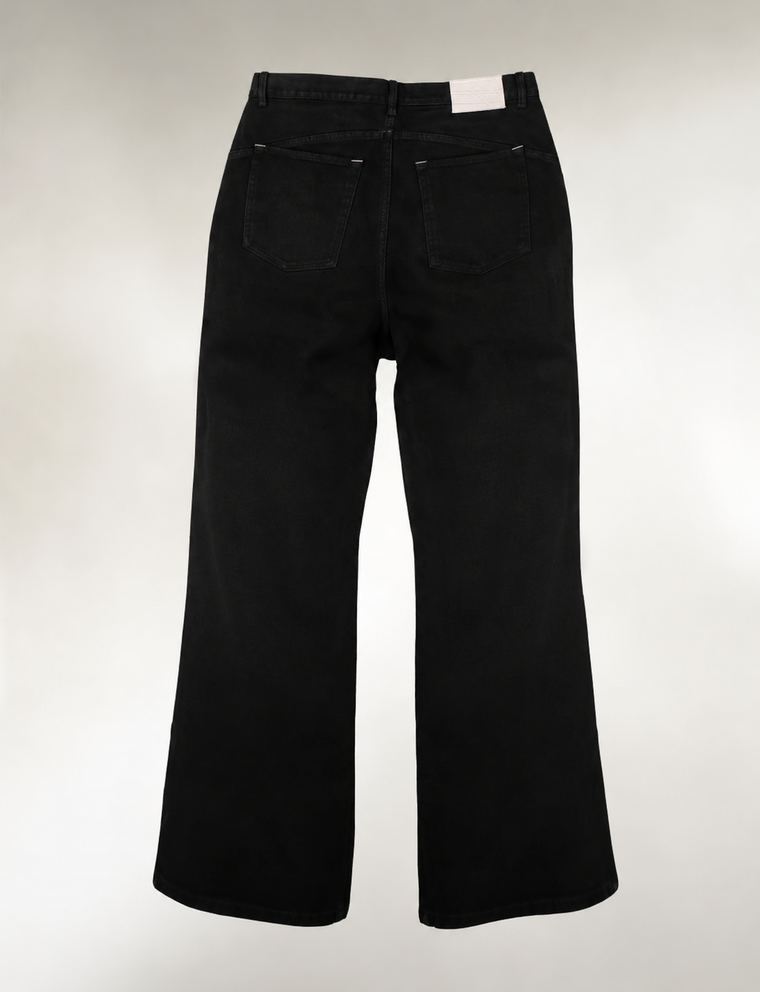 Black 14oz Bootcut Jeans