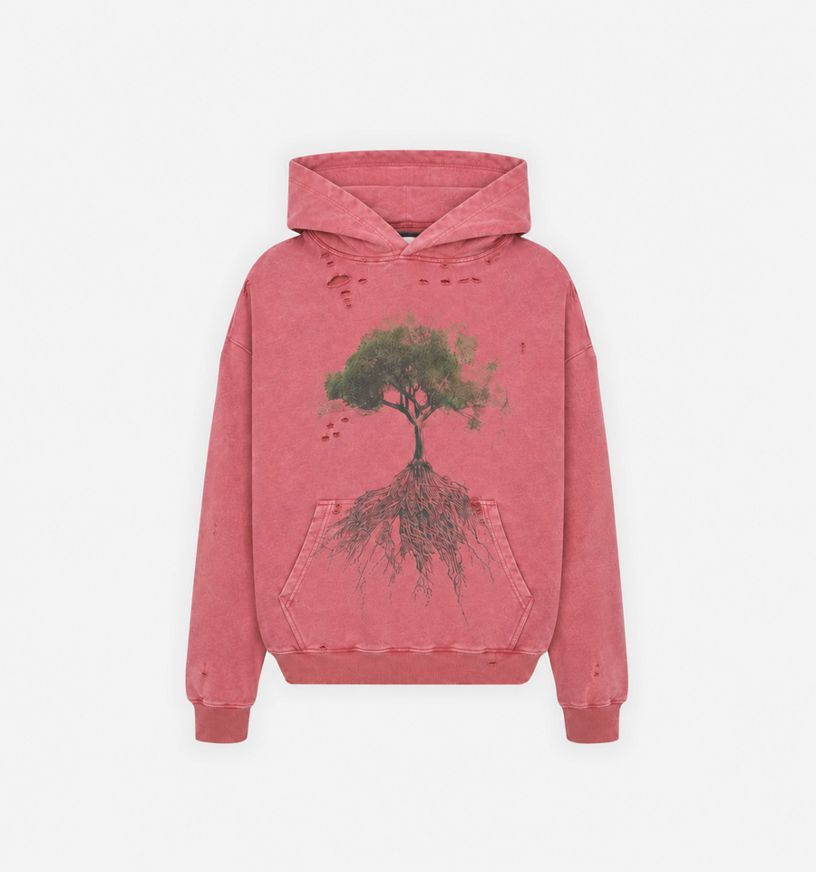 Distressed Tree - Hoodie