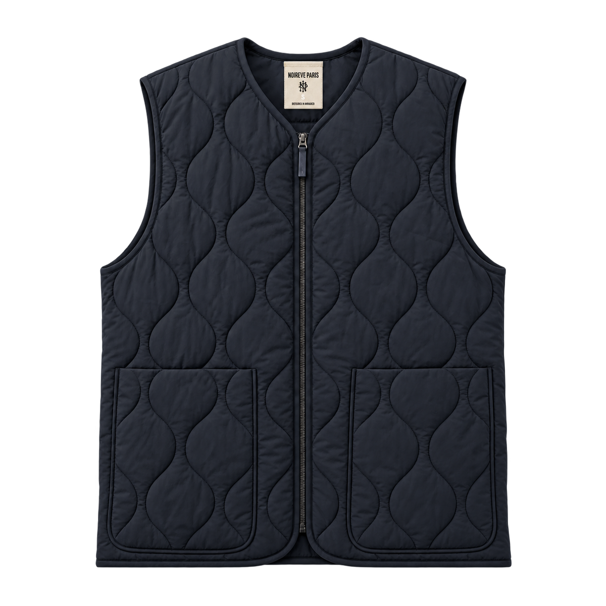Wave Quilted Vest