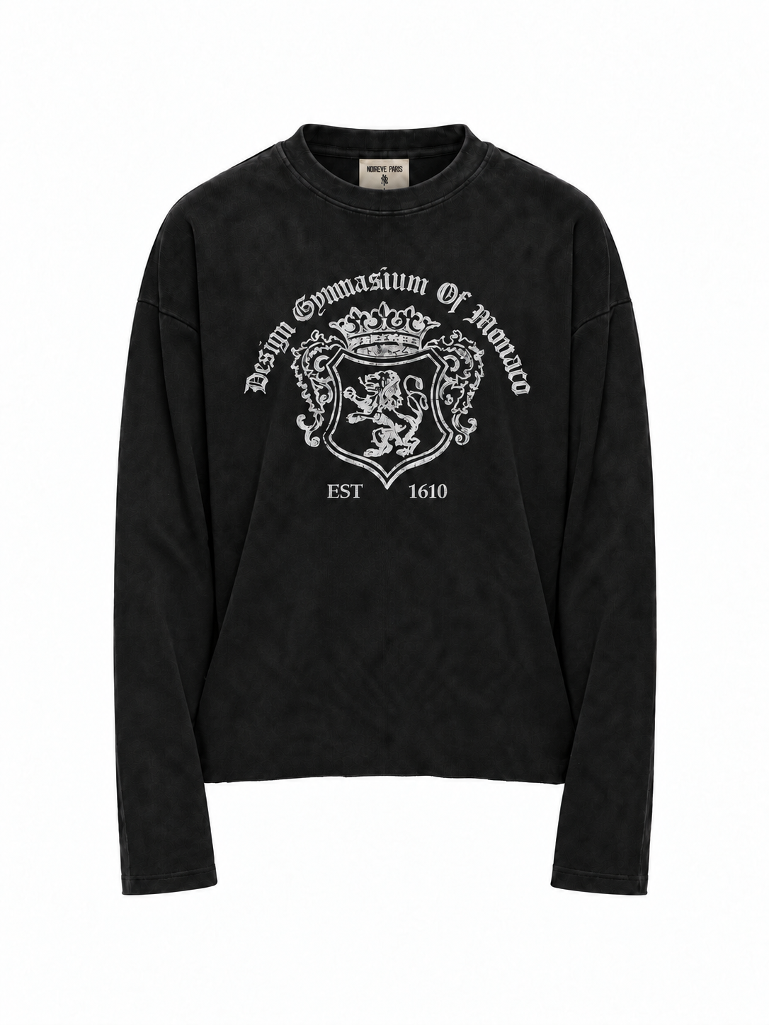 Design Academia - Black Washed Longsleeve