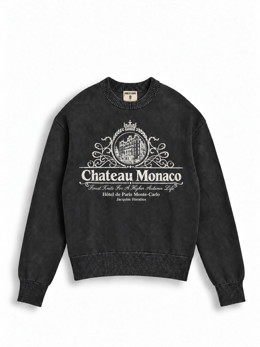 Chateau Monaco - Knitted Sweater Black