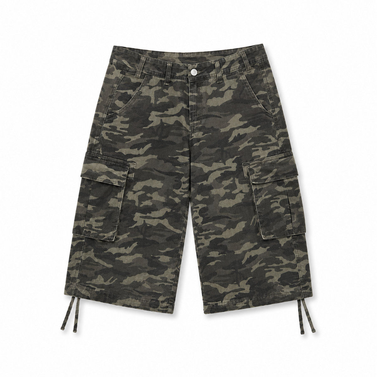 Denim Camo - Bermuda Shorts