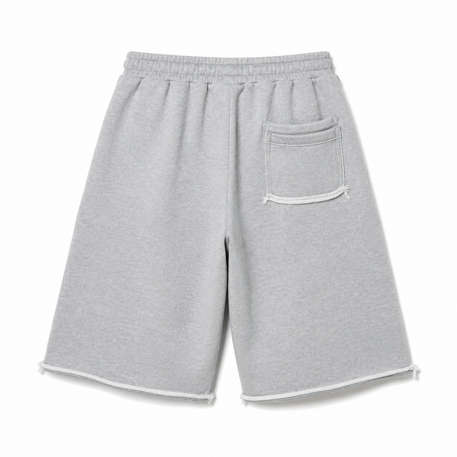 Grey Jogging - Bermuda Shorts