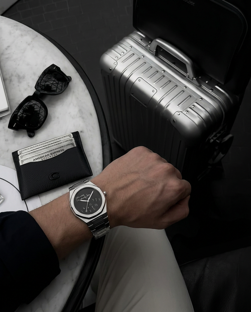Who Cares I’m Late – Black & Silver